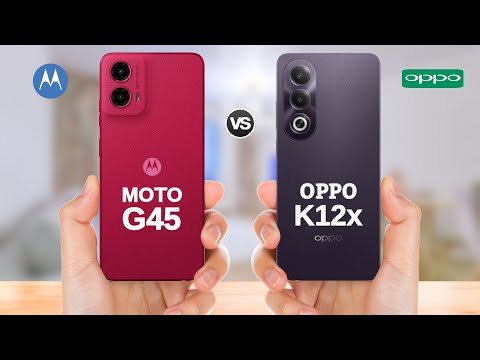 Moto G45 5g vs Oppo K12x 5g || Full Comparison