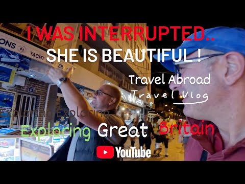 I was interrupted SHE IS BEAUTIFUL ... Walking Tour 4K Tourist Information - Travel Vlog