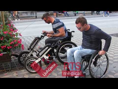 The Speed3x electric wheelchair trailer