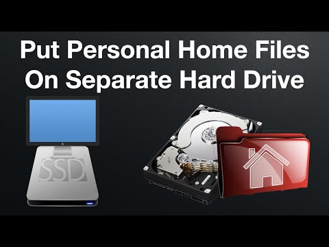 How to Store Your Personal Home Files on a Separate Disk on Linux