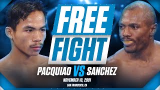 Manny Pacquiao's Top Rank Debut Against Agapito Sanchez | NOVEMBER 10, 2001