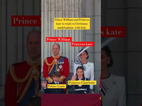 Princess kate & Prince William planning Christmas sandringham with kids 2024 #shorts #katemiddleton