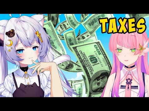 VTuber helps me EVADE TAXES | + Show  Announcement【V4Mirai | Abi Kadabura】