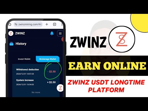 Zwinz Latest Staking Platform Earn Daily Income + Withdraw Proof