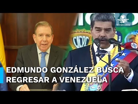 Edmundo González envía mensaje a Venezuela tras toma de protesta de Maduro