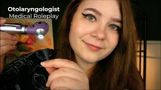 Otolaryngologist Examination (Palpation, Ear Exam, Sensation Testing) 🩺 Medical ASMR Roleplay