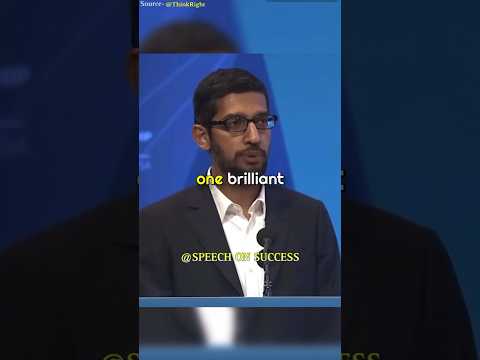 Sundar Pichai's advice for all entrepreneurs!✨