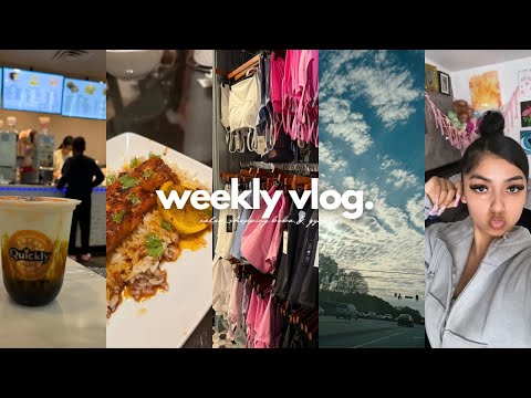 weekly vlog❦ |shopping, gym, cooking, & more