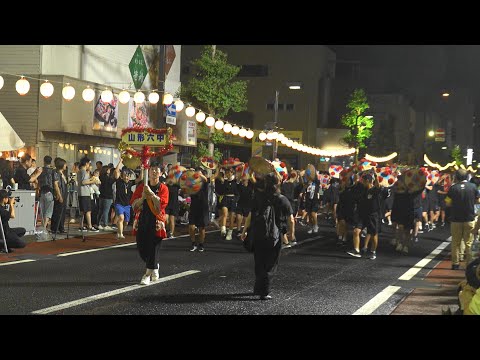 2024 第62回花笠祭り 第2日 第4集団 山形六中はながさ隊With山形南小 4K版