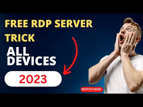 How to Get Free RDP Server | New Trick 2023 |  #freerdp,#2023