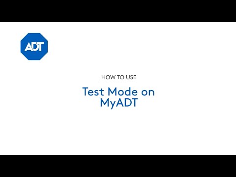 How to use Test Mode in MyADT