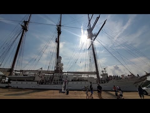 Tall Ship JS De Elcano Visits Pensacola