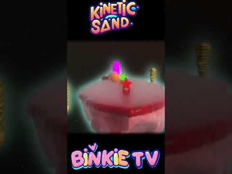 "Learn Shapes! 🔺🔵 Kinetic Sand Smash Fun!" #kineticsand #kineticsandplay