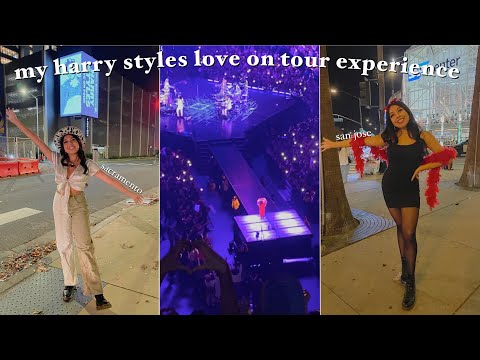 i could've met harry styles?! | harry styles love on tour sacramento & san jose vlog!!