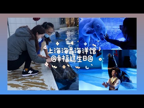 上海海昌海洋馆 | 终于摸到海豚啦 | 超级喜欢合影的动物小伙伴 | 疫情人少真香！ Part 1