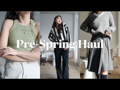 Pre-Spring Haul｜早春购物分享｜SSENSE打折捡漏｜Birkenstock和Dr Martens上脚试穿｜梨形身材宝藏牛仔裤