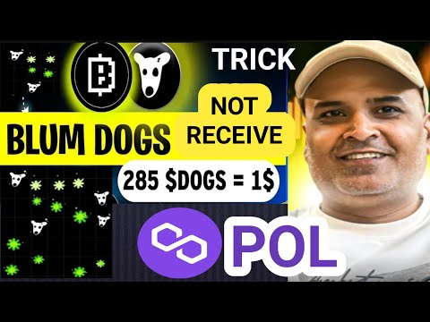 POL (Polygon Matic)  The END || BLUM Game DOGS Not Available || Bitcoin || Crazy Crypto Mintoo