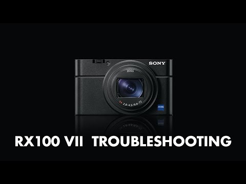 Sony RX100 VII problems - troubleshooting eye tracking autofocus problem