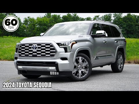 2024 Toyota Sequoia Review | Toyota's LARGE Luxury SUV!