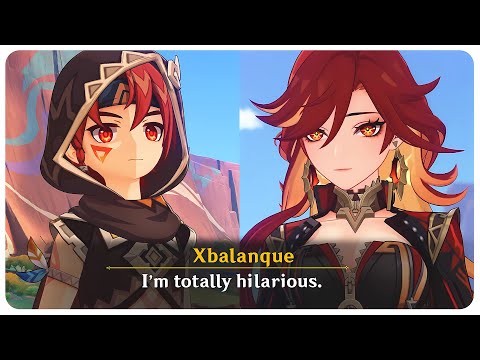 Xbalanque is so Unserious! (Cutscene) Mavuika Story Quest | Genshin Impact 5.3