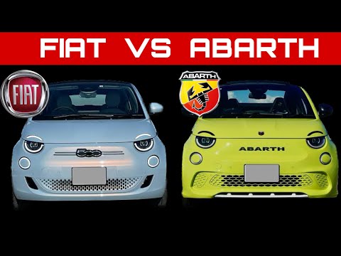 【EV】フィアットとアバルトどっちがいいの？FIAT500eとABARTH500eを比較！