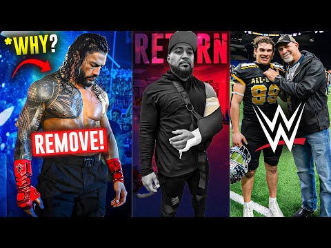 WHY WWE Removed Roman Reigns? Tonga Loa RETURN UPDATE | Goldberg Son In WWE? | WWE News