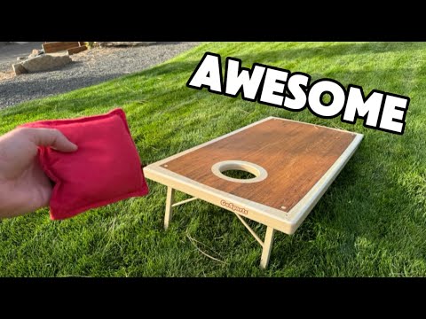 ★★★★★ Review of these GoSports Cornhole Boards - Closeup Look