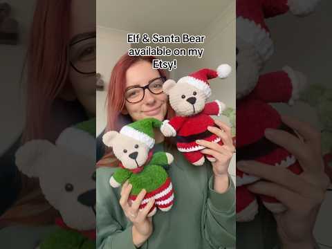 Low sew and super cute christmas patterns! #amigurumipattern #crochetanimal #crochetting #christmas