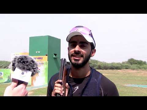 Interview Anant Jeet Singh Naruka Bronze Medal Skeet Men - Delhi IND - ISSF WCF 2024