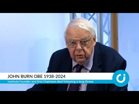 John Burn OBE 1938-2024