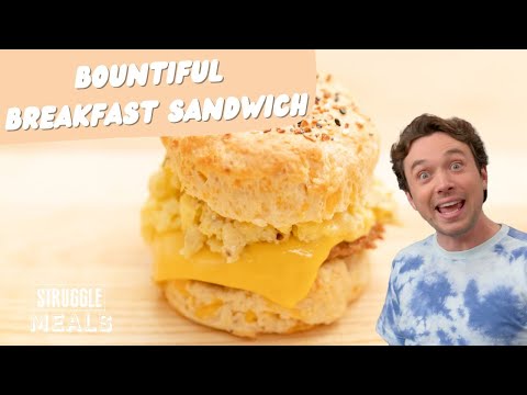 Bountiful Breakfast Sandwich: Morning Munchies on a Budget