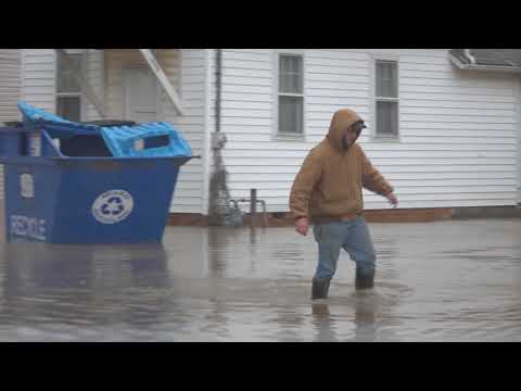 Rockbridge, Ohio Major Flooding 4/4/2018