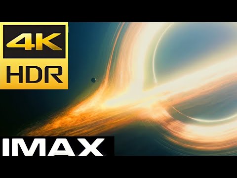 Interstellar 4K HDR IMAX | Into The Black Hole - Gargantua 1/2