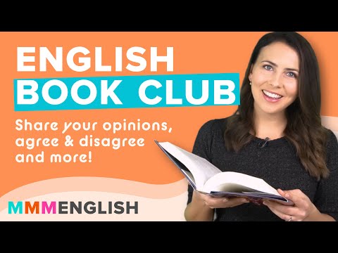 English Book Club: Phrases to Share Your Opinion, Agree & Disagree & More!