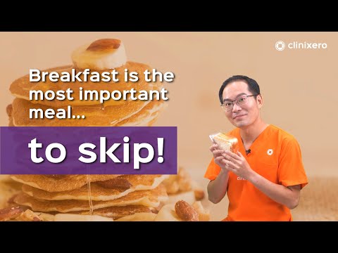 Breakfast is the MOST IMPORTANT meal... TO SKIP!