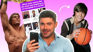 Zac Efron Finds Out Which Iconic Zac Efron Character He Is