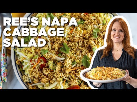 Ree Drummond's Napa Cabbage Salad | The Pioneer Woman | Food Network