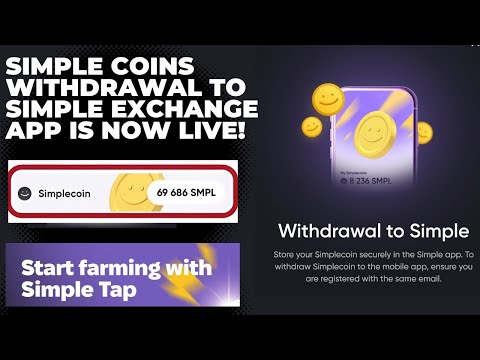 Simple Coins Withdrawal is Now Live! Withdraw Your Coins to Simple Exchange App