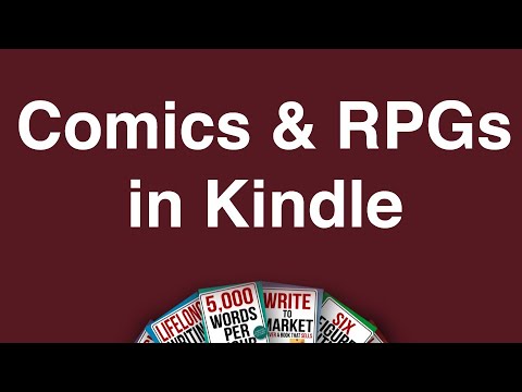 Comics & RPGs on Kindle