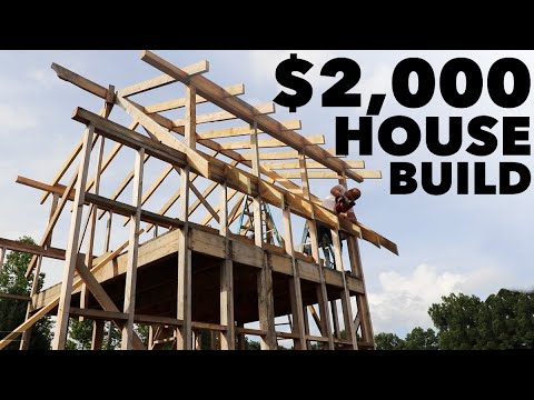 $2,000 HOUSE // ROOF FRAMING COMPLETE! + $9,000 HOUSE- Ep. 6