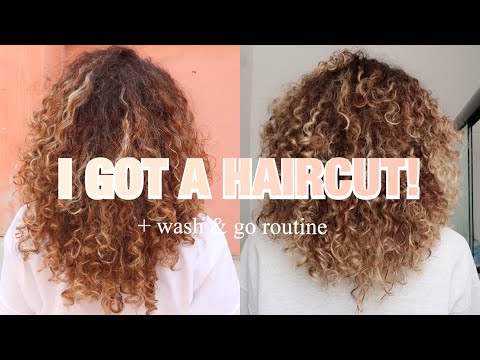 VLOG // I FINALLY GOT MY HAIR CUT AFTER 1 YEAR / 3A CURLS