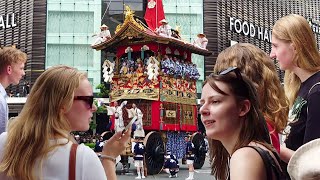 大勢の外国人観光客が歓声を上げる！京都、祇園祭の１番の見どころ、山鉾巡行！海外の反応