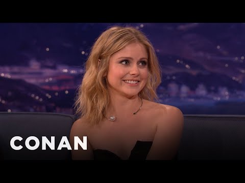 Rose McIver: New Zealand Accents Are Ugly | CONAN on TBS