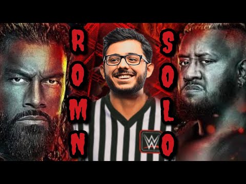 Solo Sikoa vs Roman Reigns Smackdown Live Today - Carryminati as GUEST REFREE - WWE Highlights 2024