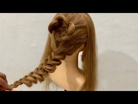 Special Hairstyle for Party | Wedding Hairstyles |  Bun Hair style