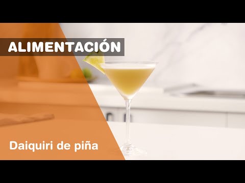 Dale sabor tropical a tu verano con un Daiquiri de piña