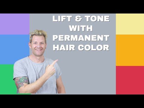 LIFT AND TONE WITH PERMANENT HAIR COLOR