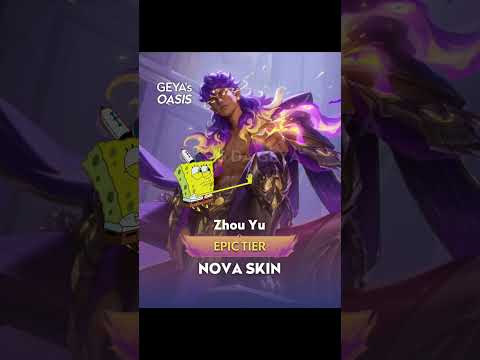 Zhou Yu: New Epic Skins - Source: Oàsis De Geya #hok #honorofkings #honorofkingsglobal