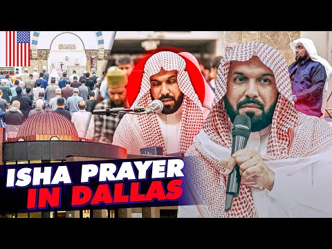 Isha Prayer Led by Zubair Riaz at Islamic Association North Texas 🇺🇸 Dallas, Question Answer