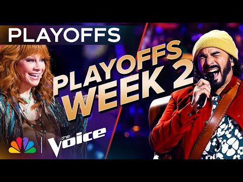 Gorgeous Performances from Team Bublé, Reba and Snoop's Playoffs | The Voice | NBC